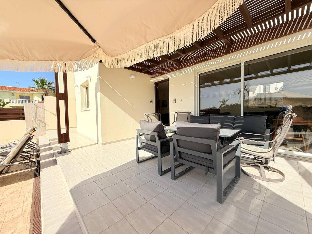 Atlantica 4 Bedroom Villa Near The Beach Протарас Экстерьер фото